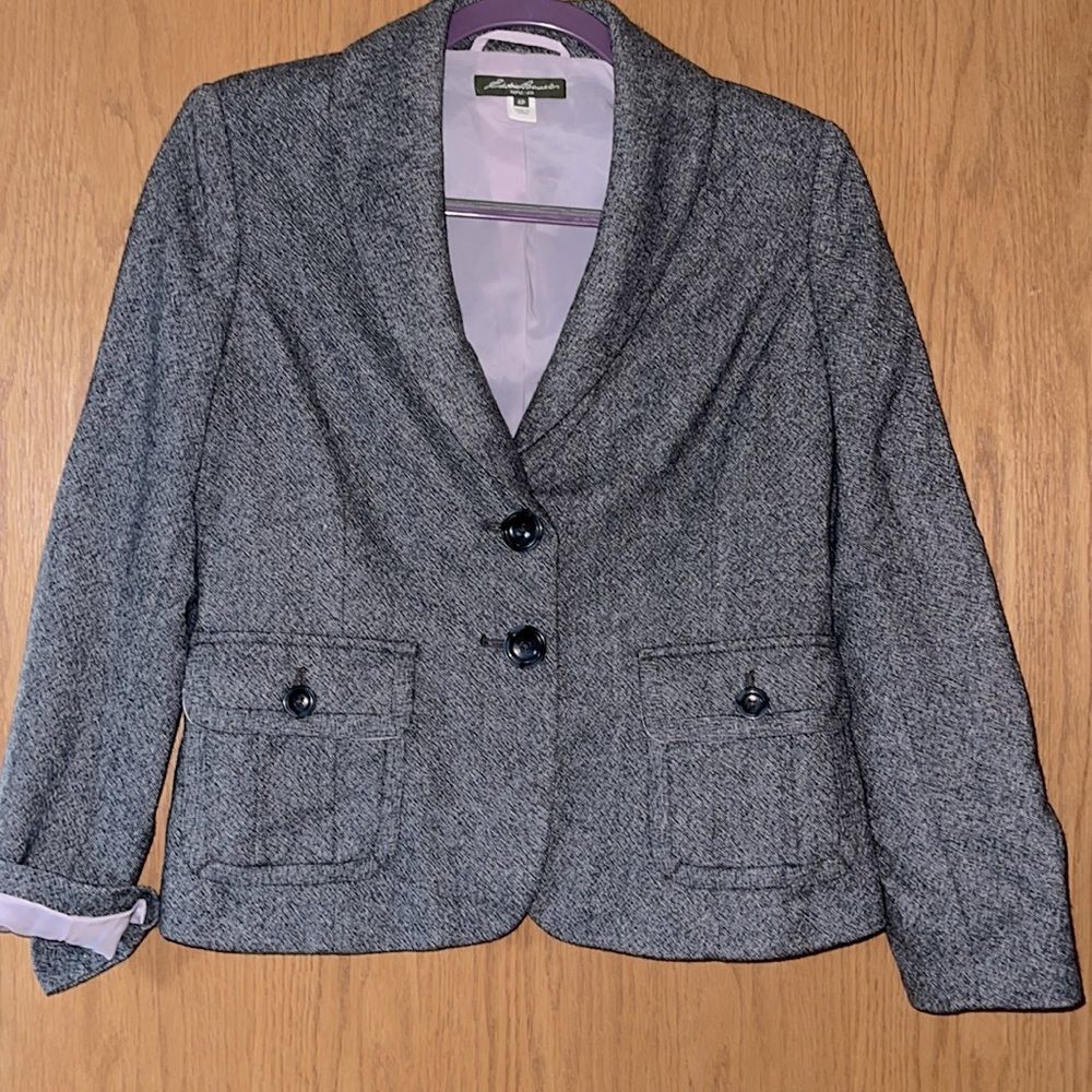 Eddie Bauer - chambray blazer